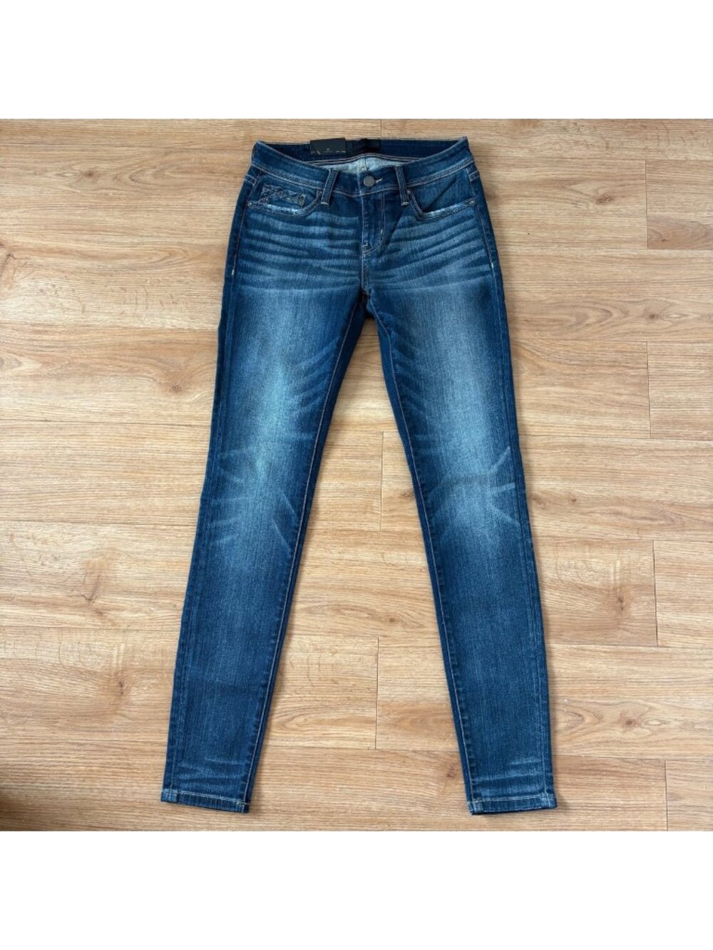 Buckle Black Fit No. 53 Ankle Skinny Denim Jeans Blue NWT Women’s Size 25